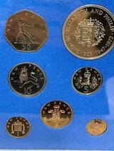 イギリス　エリザベス女王　御即位20年　プルーフコインセット　硬貨　貨幣 _画像6