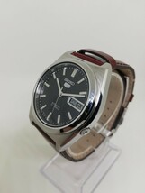 【稼働品】SEIKO セイコーファイブ 7S26-02E0 デイデイトメンズ自動巻腕時計_画像1