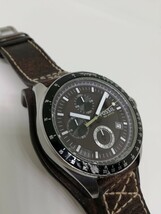 【稼働品】FOSSIL フォッシル CH-2599 デッカーメンズクォーツクロノグラフ腕時計_画像4