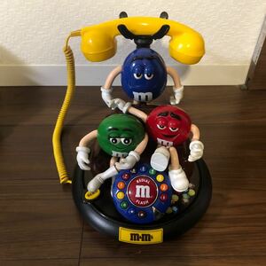 m&m's 電話　ビンテージ　通電確認済み