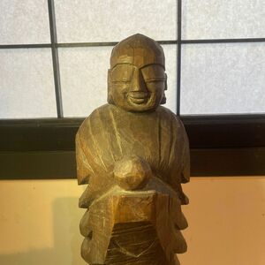 地蔵菩薩 木彫り 仏像 木彫 置物 古美術 木製 仏教美術 仏道具 骨董品