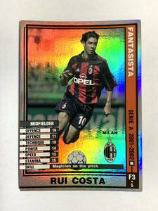 WCCF 2001-2002 ルイ・コスタ Panini 01-02 AC ミラン Fantasista