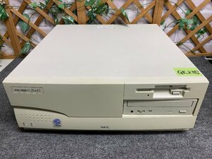 【送140サイズ】PC-98最終モデル NEC　PC-9821Ra43D5　Celeron-433/MEM63.6MB/HDD欠 FDDよりDOS起動OK CDドライブOK