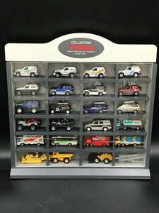 SE1206-03◆トミカコレクション ディスプレイケース 収納ケース ミニカー23台 tomica collection