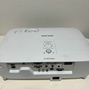 RICOH プロジェクター PJ WX5361N リモコン付 4500lm