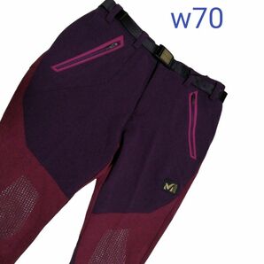 【未使用】MILLET　ミレー　W70　PLUM　裏起毛なし　アウトドア