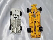 即決旧バンダイ マシンロボ MR-20 ポルシェロボ ＆ MR-32 F1ロボ 変形ロボ ミニカー 2台セット ポルシェ956 PORSCHE elf RENAULT 超合金_画像6