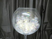 　オブジェ　巨大 ワイングラス　ガラス花瓶 グレン H80cm D19 Glass Vase Glenn _画像4