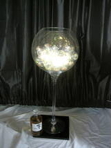 　オブジェ　巨大 ワイングラス　ガラス花瓶 グレン H80cm D19 Glass Vase Glenn _画像1