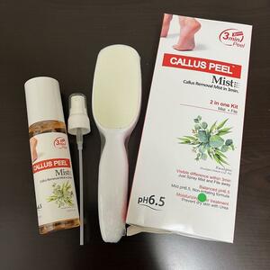 韓国の人気角質除去　カルスフィルミスト Callus Peel Mist かかとケア　フットケア