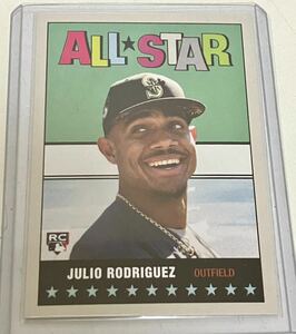 Julio Rodriguez RC 2022 Topps Throwback Thursday All-Star Rookie #92 Mariners
