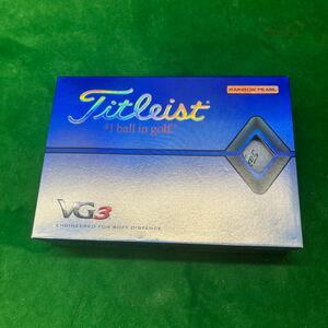 超お値打ち出品 Titleist VG3 1ダース［12球)新品未使用品①