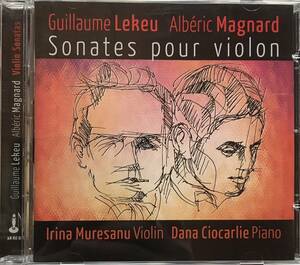 CD(#390)【品薄】Guillaume Lekeu , Alberic Magnard : Sonates pour violin