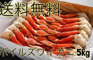 【送料無料】ボイルズワイガニ10kg 5kg(19肩〜24肩入)×2 2Lサイズ