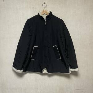 アーペーセー A.P.C. ナイロンボンバー ジャケット 裏ボア Aライン 黒 Sサイズ