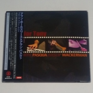 2CD★アラン・ホールズワース＆アラン・パスクァ「ブルース・フォー・トニー」帯付　HOLDSWORTH PASQUA HASLIP WACKEMAN / BLUES FOR TONY