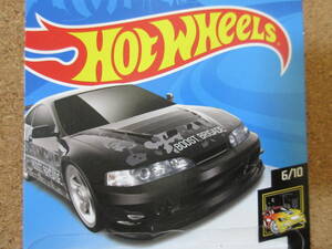 Hot Wheels Custom '01 Acura Integra GSR Nightburnerz 6/10 カスタム'01アキュラインテグラ スカル VTEC リュウアサダ ホンダ インテグラ