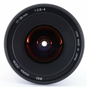 Sigma EX Zoom 17-35mm F/2.8-4 D Nikon Fマウント用 交換レンズの画像3