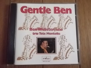 ★ベン・ウェブスター＋テテ・モントリュー・トリオ BEN WEBSTER＋TETE MONTOLIU TRIO