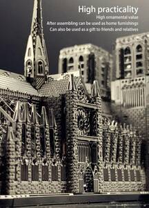 3D　メタルパズル　ノートルダム大聖堂