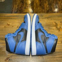 AIR JORDAN 1 RETRO HIGH OG エアジョーダン 1 　レトロハイ ダークマリーナブルー 555088-404 26cm 中古品 _画像6