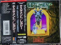 テスタメント「レガシー」名盤！ 帯付 TESTAMENT「LEGACY」_画像1