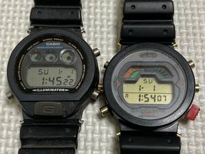 CASIO Gショック DW-6900/DW-6000 2本セット 動作品