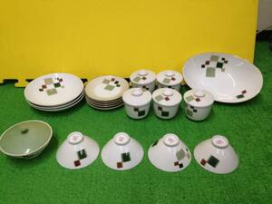 ◆2■ノリタケ◆Noritake◆茶碗4　丸皿小5　丸皿3　茶碗蒸し5　楕円1　蓋付き1　◆19セット◇　