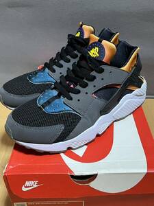 29cm ナイキ エア ハラチ ラン ブラック/ボルト/トゥルーイエロー/ピンク 724764-001 AIR HUARACHE RUN SD