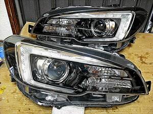 スバル 純正 レヴォーグ 後期 VM4 VMG WRX S4 VAG WRX STI VAB LED ヘッドライト 左右