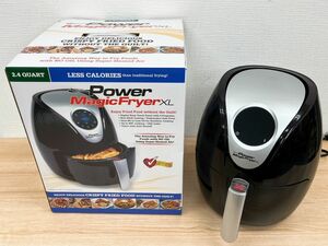 テレビショッピング研究所 パワーマジックフライヤーXL ノンオイルフライヤー キッチン家電 調理器具 電気フライヤー 1台4役