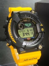 新品 カシオ CASIO Gショック MASTER OF G - SEA FROGMAN アイサーチ・ジャパン コラボモデル イルクジ タフソーラー 腕時計 GW-8200K-9JR_画像3