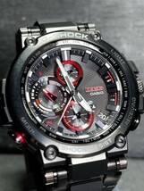 超美品 CASIO カシオ G-SHOCK ジーショック MT-G 腕時計 電波ソーラー腕時計 モバイルリンク Bluetooth スマホリンク MTG-B1000B-1AJF_画像1