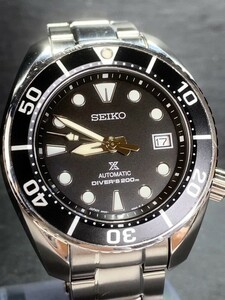 限定品 美品 SEIKO セイコー PROSPEX プロスペックス SUMO スモウ ダイバースキューバ 機械式 自動巻き 腕時計 黒 ブラック 銀 SBDC083