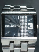 POLICE ポリス TIME PIECES タイムピース 10501B メンズ 腕時計 アナログ メタルベルト ステンレススチール 新品電池交換済み 動作確認済み_画像1