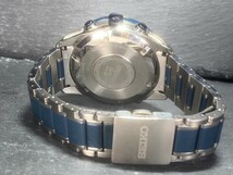 超美品 セイコー SEIKO アストロン ASTRON メンズ GPS ソーラー 腕時計 チタン セラミック ブラック文字盤 7Xシリーズ SBXA019 7X52-0AF0_画像7
