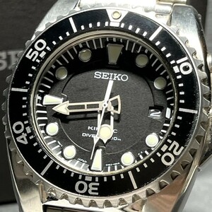 美品 SEIKO PROSPEX KINETIC セイコー プロスペックス キネテック 200M防水 SKA371P1 Divers ダイバー 腕時計 逆輸入モデル 動作確認済み