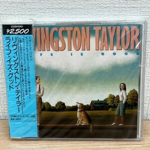 Livingston Taylor リヴィングストン・テイラー CD 「LIFE IS GOOD」 サンプル盤 アルバム 全12曲 未開封 フォークソング 1988年