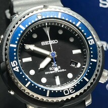 美品 SEIKO PROSPEX LOWERCASEプロデュースモデル セイコー プロスペックス ダイビングスキューバ 腕時計 ソーラー STBR025_画像1