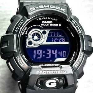 CASIO カシオ G-SHOCK ジーショック GW-8900A 腕時計 タフソーラー 電波時計 デジタル カレンダー 多機能 20気圧防水 動作確認済み メンズ