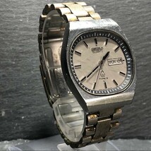 SEIKO セイコー 7123-503A クオーツ 腕時計 シルバー文字盤 日常生活防水 ステンレススチール デイデイトカレンダー シルバー アナログ_画像4