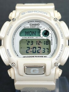 新品 CASIO カシオ G-SHOCK CODENAME コードネーム A.D.M.A. DW-8800 メンズ 腕時計 デジタル ホワイト 新品電池交換済み 動作確認済み