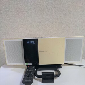 Panasonic パナソニック SC-HC35 コンパクトステレオシステム SC-HC35-P ・リモコン・アンテナ 2011年 