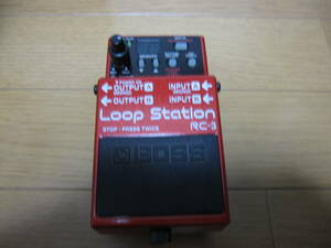 程度良好　BOSS RC-3 Loop Station　 動作可　ジャンク