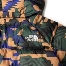 1円～!売切!【正規新品】THE NORTH FACE PRINTED HYDRENALITE HOODIE ダウンジャケット US限定 最新モデル 防寒(XL)茶 黒 迷彩柄190122-130_画像8