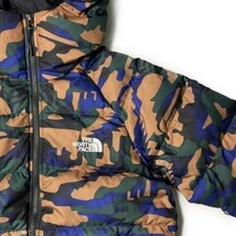 1円～!売切!【正規新品】THE NORTH FACE PRINTED HYDRENALITE HOODIE ダウンジャケット US限定 最新モデル(XXL)茶 黒 迷彩柄 190122-130_画像4