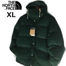 1円～!売切!【正規新品】THE NORTH FACE SIERRA DOWN CORDUROY PARKA コーデュロイ ダウンジャケット US限定 アウトドア(XL)緑 190122-140_画像3