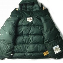 1円～!売切!【正規新品】THE NORTH FACE SIERRA DOWN CORDUROY PARKA コーデュロイ ダウンジャケット US限定 アウトドア(XL)緑 190122-140_画像8