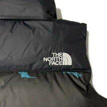 1円～!売切!【正規新品】THE NORTH FACE PRINTED 1996 RETRO NUPTSE VEST ダウンベスト ヌプシ RDS 700 US限定(XL)青 総柄 ① 190122-115_画像9