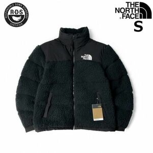 1円～!売切!【正規新品】THE NORTH FACE◆SHERPA NUPTSE JACKET ダウンジャケット ヌプシ モコモコ US限定 RDS認証 防寒(S)黒 190122-175